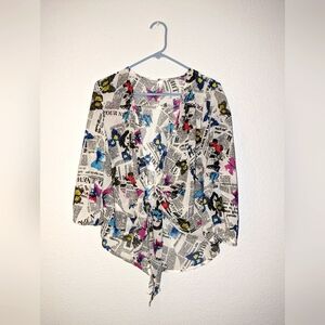 Live 4 Truth Crop Top Blouse - Size MED